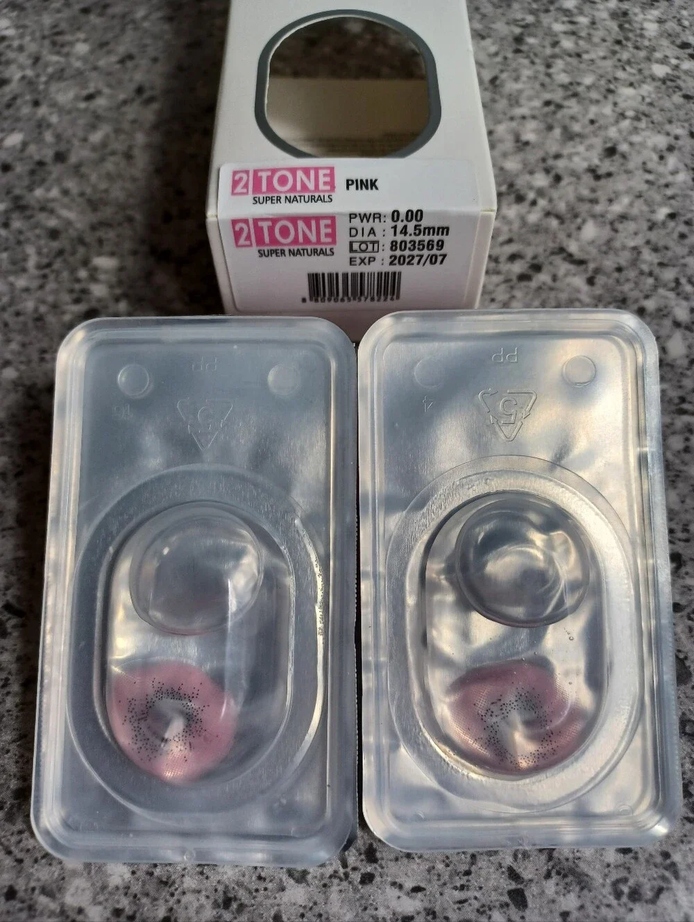 Pink - Color Eye Wear Lenses - Costume Enhancements